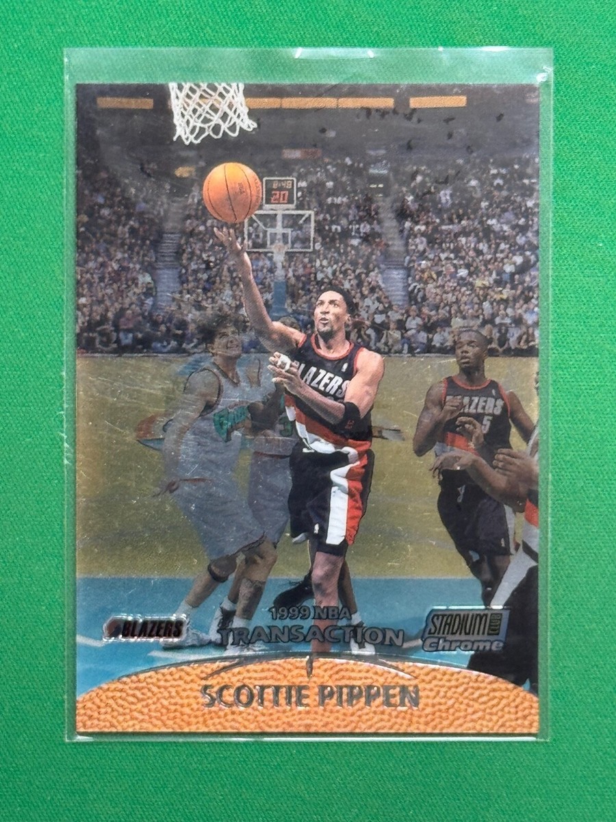 1999-00 Topps Stadium Club Scottie Pippen #SCC12 1999 NBA