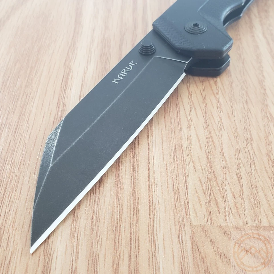 Cold Steel Karve Atlas Folding Knife 3.75" AUS-10A Steel Blade Black G10 Handle - Image 2 of 4