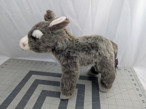 Bearington Donkey Mule Plush Frosted Brown 11 Inch Stuffed Animal Toy - Picture 3 of 9