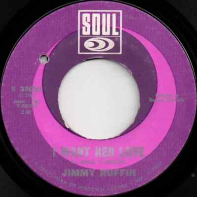 Jimmy Ruffin Dont You Miss Me A Little Bit Baby Vinyl Single 7inch Soul