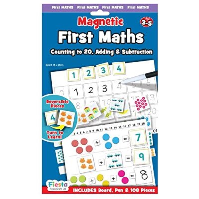 Fiesta Crafts magnetische erste Mathematik pädagogische Tabelle Zählen Addieren Subtrahieren