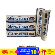 4 Boxes x 150g GANO EXCEL GANO FRESH TOOTHPASTE GANODERMA Free Shipping