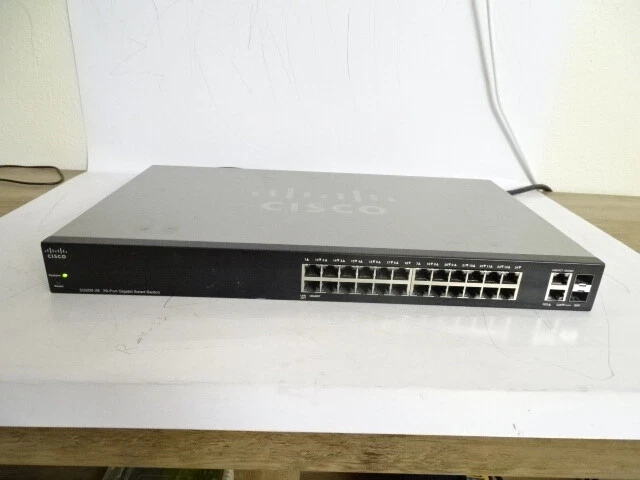 Cisco SG200-26 26-Port Gigabit Smart Switch SLM2024T V03