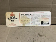 Vintage 1977 Outers P-477 Rifle Cleaning Kit Card USA Hunting Shooting -V03