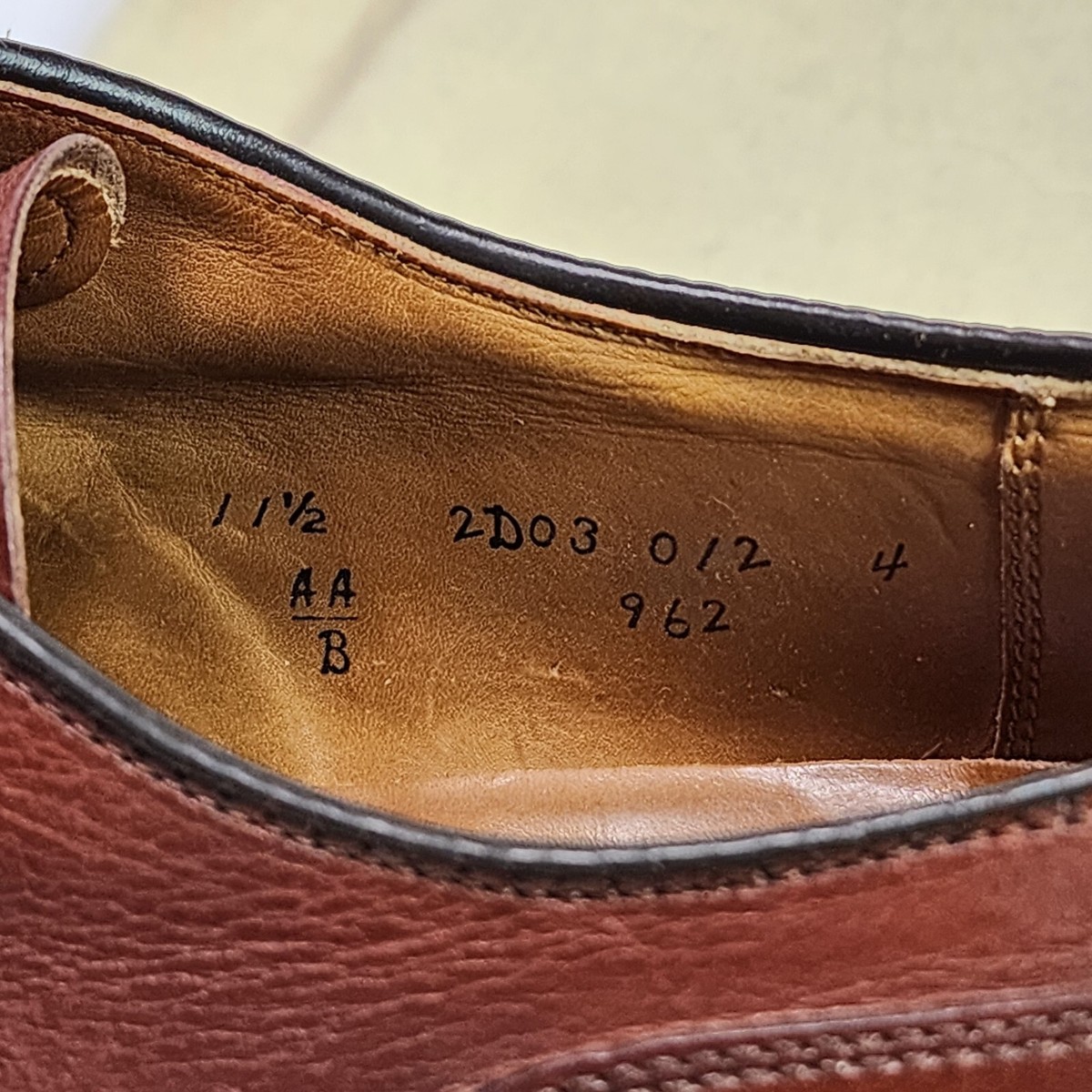 Alden Norwegian Split Toe Blucher 962 - Recent Restoration  display picture 1