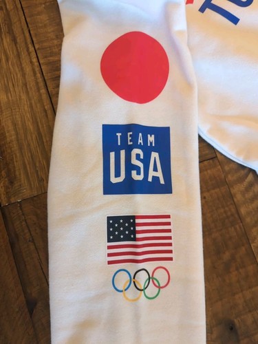 United States Olympic Team Apparel Tokyo Japan Men Hoodie Sweatshirt Size Small - Picture 6 of 10