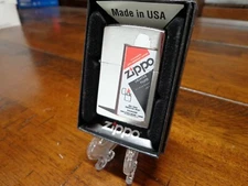 ZIPPO 1983-1989 FUEL CAN DESIGN ZIPPO LIGHTER MINT IN BOX