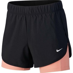 nike running eclipse 2 in 1 shorts in black