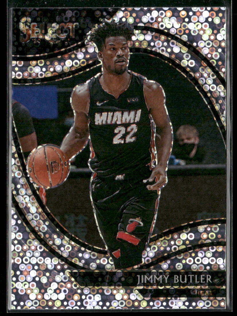 2020-21 Panini Select Disco Prizm Courtside #257 Jimmy Butler