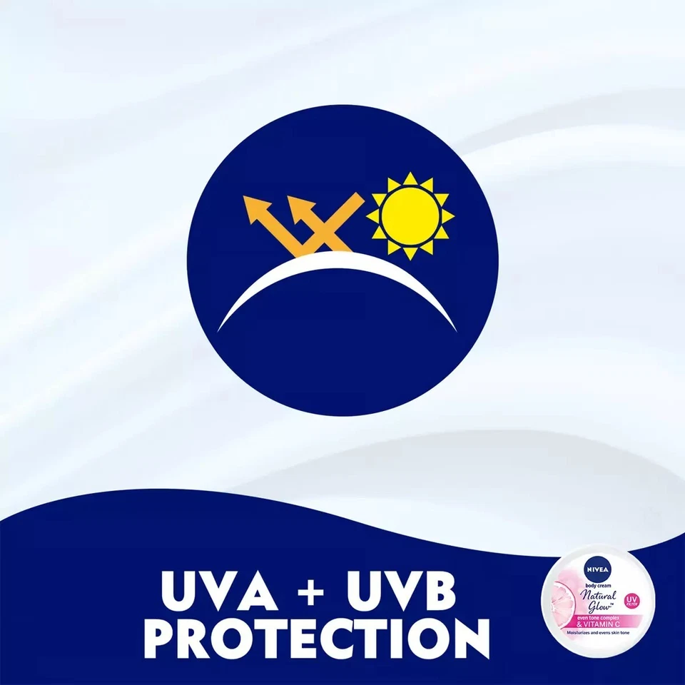 1 Pack Nivea Natural Glow Cream 200ml for Healthy Hydrated and Smooth Skin 200ml - Image 4 of 4