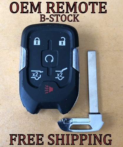 6 Button Car Remote Flip Key Fob Shell Case Fit for Chevrolet Suburban Tahoe Yuk