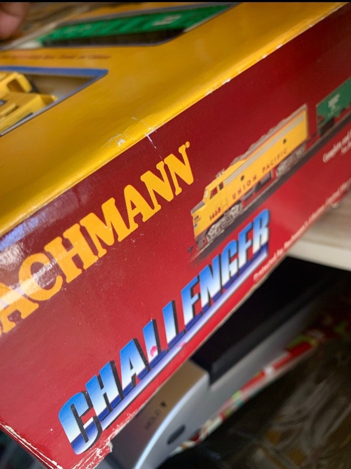 NIB BACHMANN Ho Scale Electric Train Set CHALLENGER toy E-Z TRACK ...