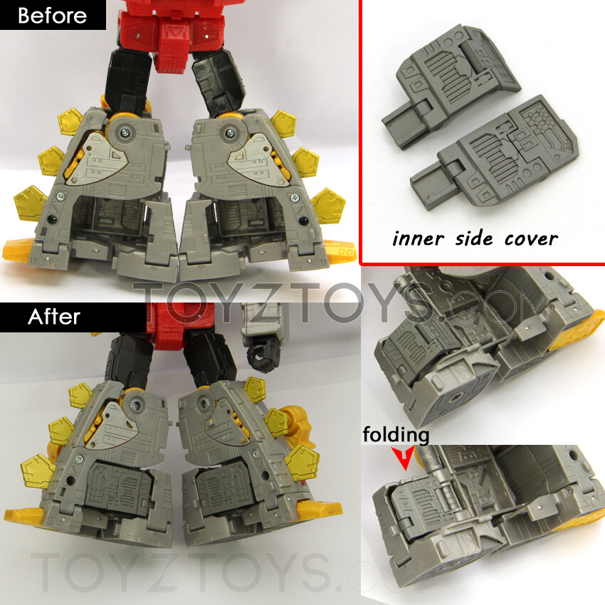 In Stock GO BETTER Filler Upgrade Kit For Studio Series SS86 Brown Filling Parts