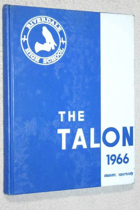 1966 Riverdale High School Yearbook Annual Mt Blanchard Ohio OH