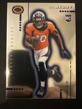 Jerry Jeudy #D-12 Dynagon NFL Football 2020 Denver Broncos RC