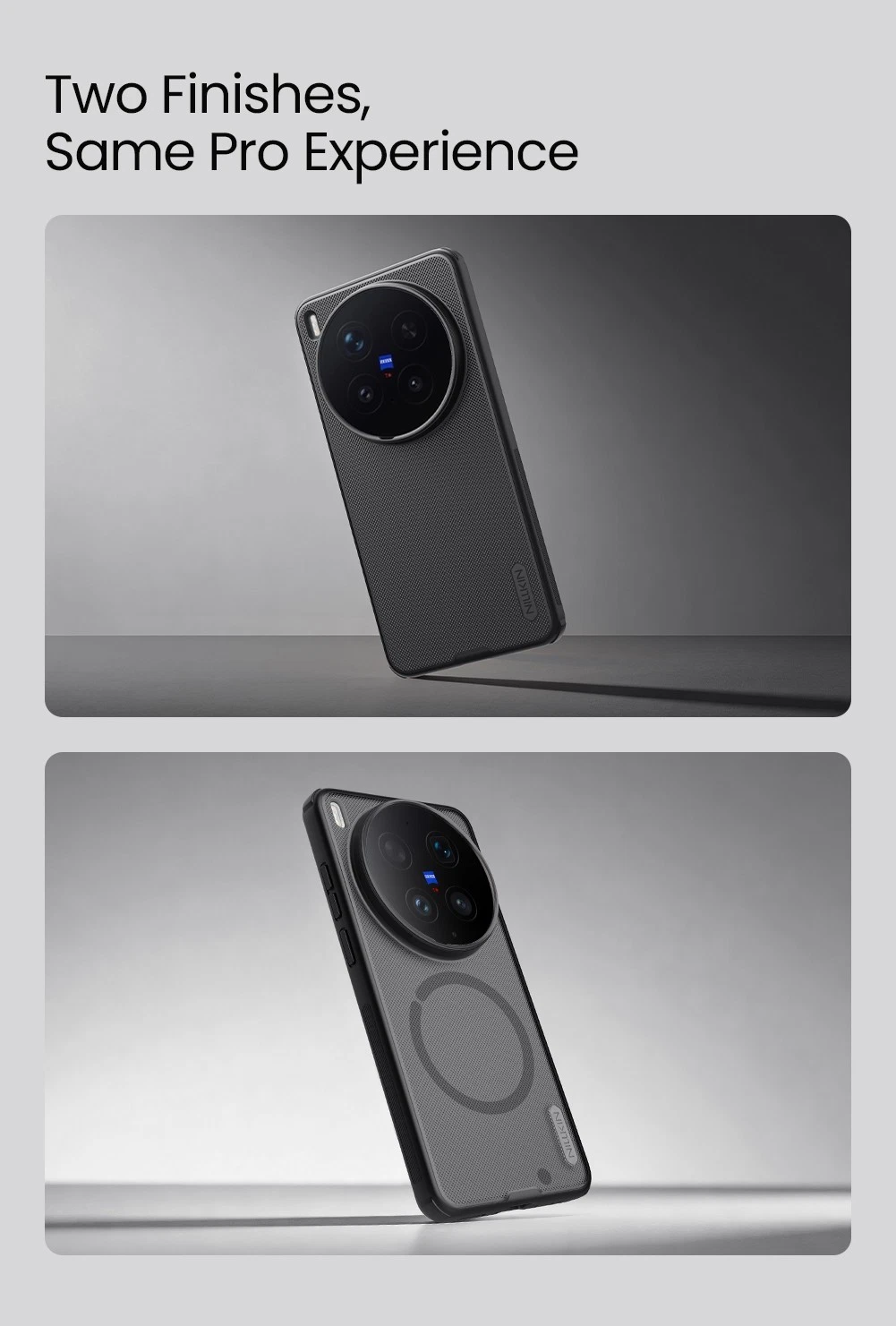 Nillkin Magnetic Super Frosted Shockproof Back Phone Case For vivo X300 Ultra - Picture 16 of 27