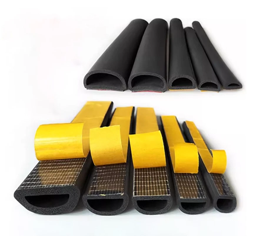 D-Profil EPDM Dichtband Selbstklebend Gummi Gummidichtung Gummistreifen 6-50mm - Bild 2 von 4