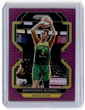 2022-23 Panini Prizm WNBA Purple Mercedes Russell 89/99 Seattle Storm #130