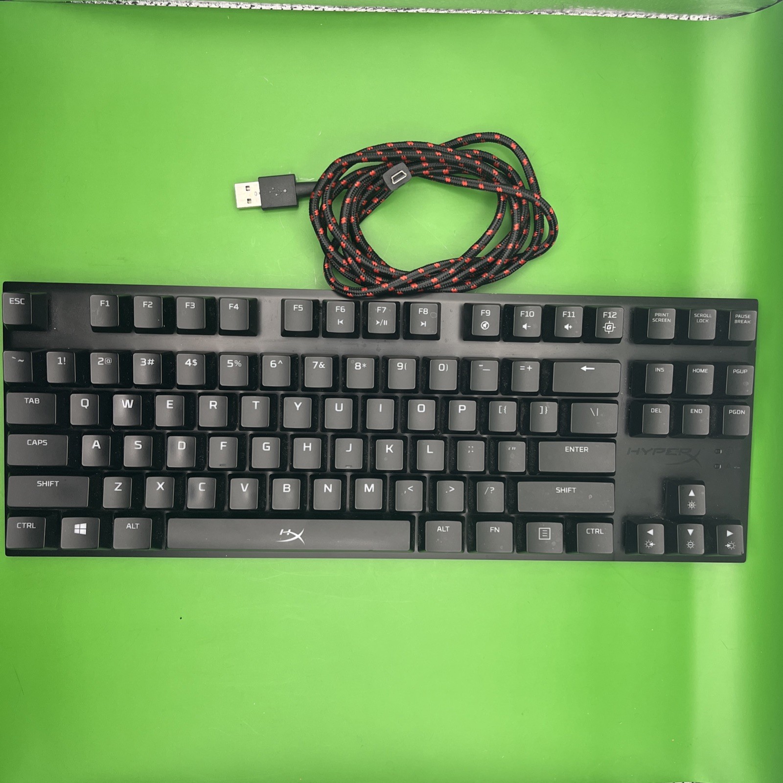 HyperX Alloy FPS Pro Wired Gaming Keyboard Red RGB Tenkeyles