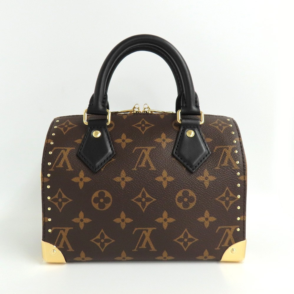 Louis Vuitton Speedy Trunk 20 M13146 Monogram 2 Way GD Hardware 17597
