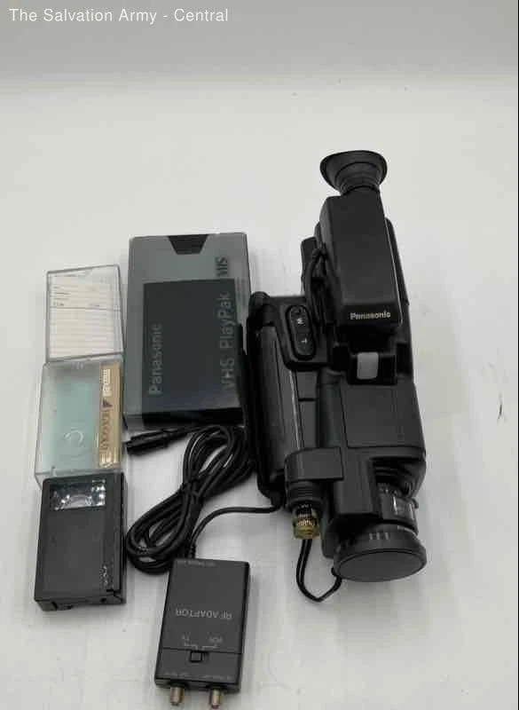 Panasonic Black Professional Video Camcorder With Accessories And Case - Image 2 of 4