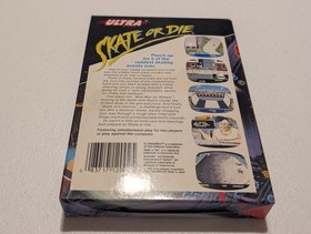 Skate or Die (Nintendo NES, 1988) con scatola custodia manuale super pulito vedi foto!
