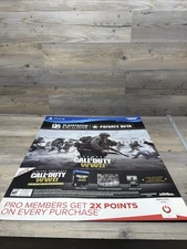 CALL OF DUTY  WORLD WAR 2  GameStop Display Promo Sign Poster