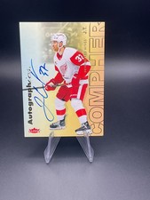 J.T. Compher 2025-26 Upper Deck Flair Autographics Auto