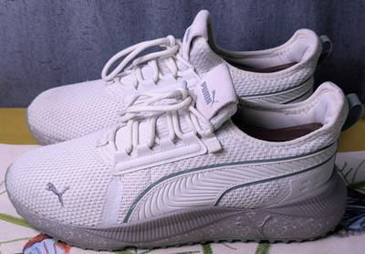 Puma Pacer Future Speckle White Men's 9 Running Training Shoes Sneakers 403611