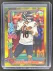 2025 Topps Chrome Caleb Williams Future Stars Yellow Refractor SP #/275 Bears