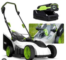 Gtech CLM50 Cordless Lawnmower.  Used Once. Battery & Charger. Bargain