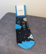 Sock Club Orkes Space Socks Black Blue Brand New