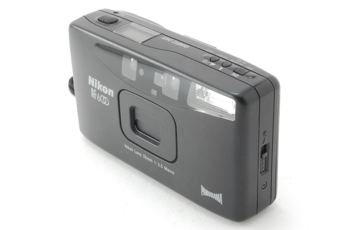 MINT] Nikon AF600 Black Panorama 35mm Point & Shoot Film Camera