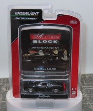Greenlight Auction Block 1969 Dodge Charger R/T Series 10 1:64 NIP