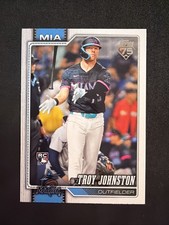 Troy Johnston Rookie 2026 Topps Rookie #317 Miami Marlins