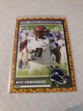 2025 Score A Treat Football Pumpkin #96 Nick Emmanwori Rc Seahawks