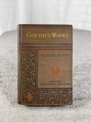 Faust: A Tragedy By Goethe - Hardcover - People's Edition - 1882