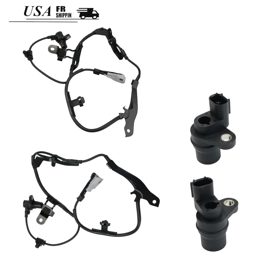 4x Front & Rear ABS Wheel Speed Sensor For 1998-03 TOYOTA Tacoma DLX 2.4 2.7 3.4 Foto 2 de 4