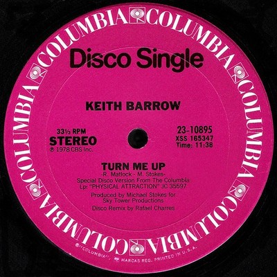 Keith Barrow - Turn Me Up (12'', Single)
