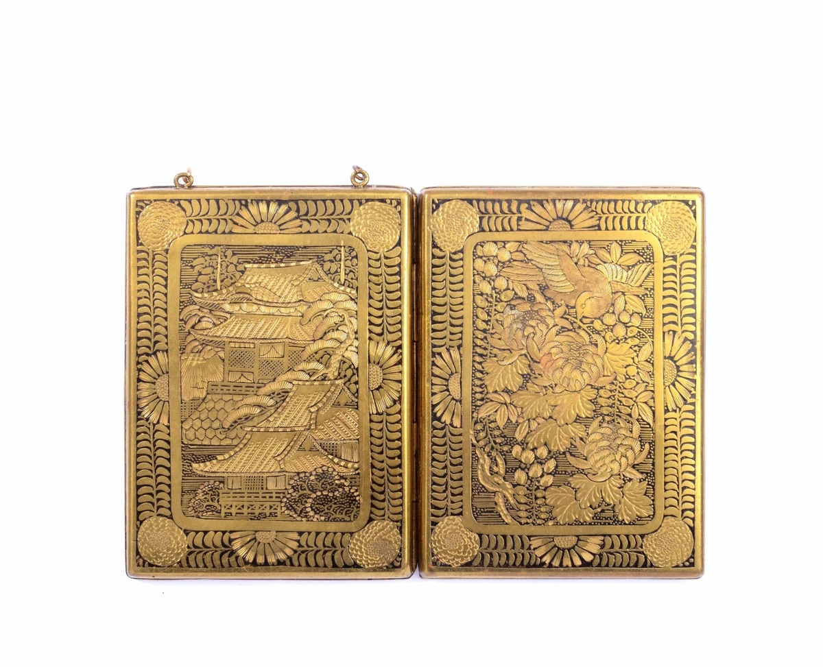 黄金古风日本原创古董盒子| eBay