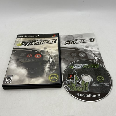 #ad Need for Speed ProStreet PS2 PlayStation 2 Complete w Manual CIB Tested $24.95
