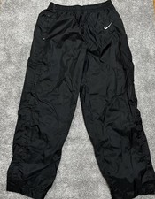 Vintage Nike Men  s Track Pants XL Tear Away 1980-1990 Windbreaker Lined