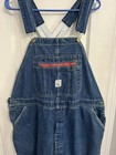 VTG Pointer Brand Low Back Men's Bib Overalls 46X30 Made in USA — photo 1