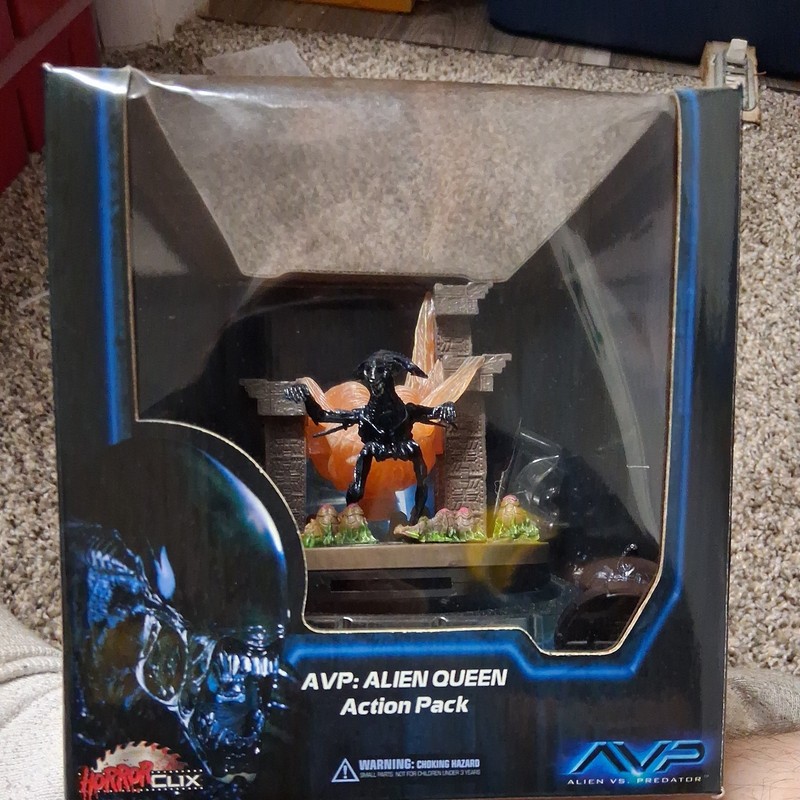 Wizkids - HorrorClix - Alien vs Predator - Alien Queen Figure - 2007 
