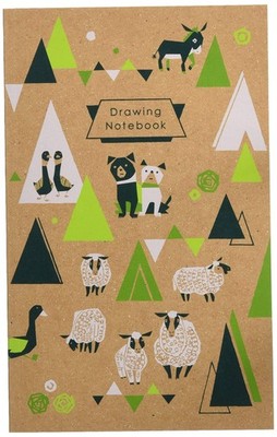 KOKUYO Notebook Drawing Notebook, A5 Variant, Plain, KE-SP9-2