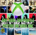 Custom Permanent Xbox 360 Picture for Your Xbox Profile! XBOX ONE + X/S + 360