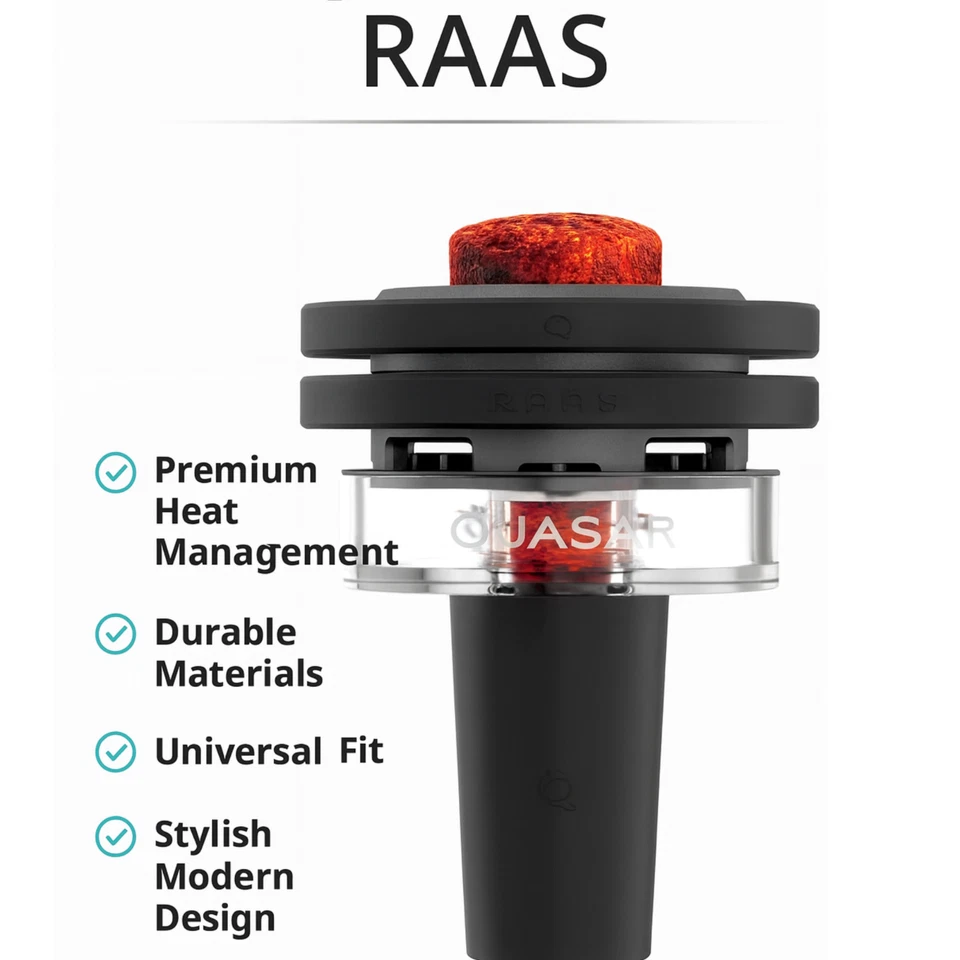 Quasar Raas Elite Serries Shisha Bowl Premium ПОЛНОЕ гибридное СТЕКЛО - Изображение 4 из 4