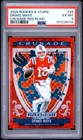 2025 PANINI ROOKIES & STARS CRUSADE RED PLAID #29 DRAKE MAYE PSA 6
