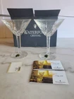 Vintage Waterford Crystal Lismore Martini Glass Made In Ireland Set New in box