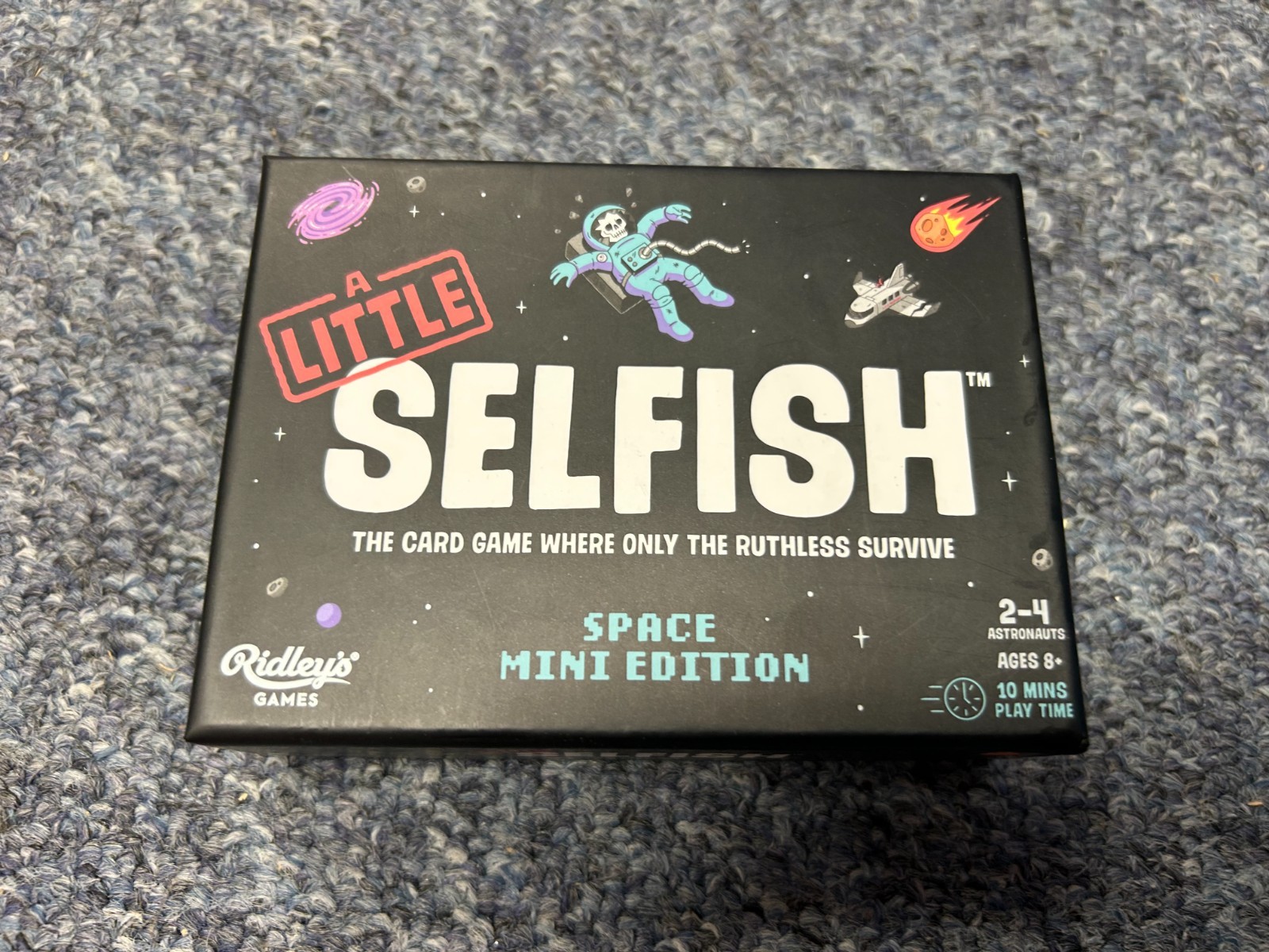A Little Selfish: Space Mini Edition by Ridley's Games (New & Unused) Free P+P
